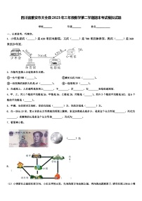 四川省雅安市天全县2023年三年级数学第二学期期末考试模拟试题含解析