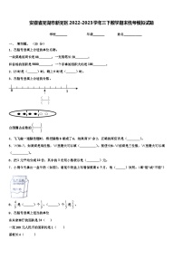 安徽省芜湖市新芜区2022-2023学年三下数学期末统考模拟试题含解析