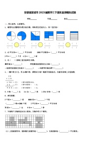 安徽省宣城市2023届数学三下期末监测模拟试题含解析