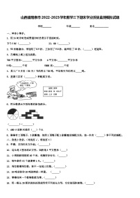 山西省阳泉市2022-2023学年数学三下期末学业质量监测模拟试题含解析