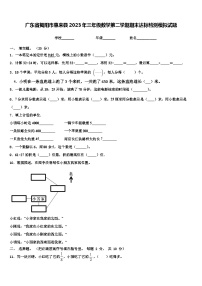 广东省揭阳市惠来县2023年三年级数学第二学期期末达标检测模拟试题含解析