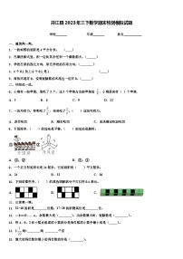 开江县2023年三下数学期末检测模拟试题含解析