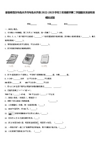 新疆维吾尔乌鲁木齐市乌鲁木齐县2022-2023学年三年级数学第二学期期末质量检测模拟试题含解析