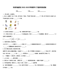 本溪市南芬区2022-2023学年数学三下期末检测试题含解析