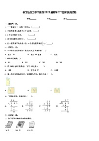 林芝地区工布江达县2023届数学三下期末预测试题含解析