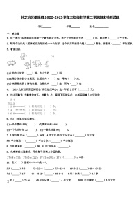 林芝地区墨脱县2022-2023学年三年级数学第二学期期末检测试题含解析