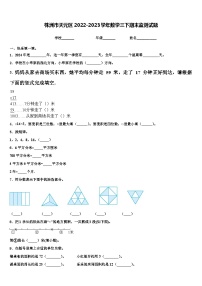 株洲市天元区2022-2023学年数学三下期末监测试题含解析