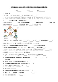 永修县2022-2023学年三下数学期末学业质量监测模拟试题含解析