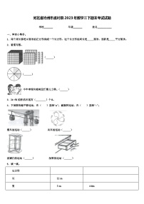 河北省沧州市孟村县2023年数学三下期末考试试题含解析