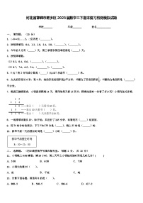 河北省邯郸市肥乡区2023届数学三下期末复习检测模拟试题含解析