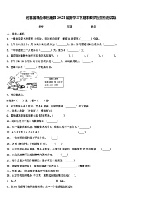 河北省邢台市巨鹿县2023届数学三下期末教学质量检测试题含解析