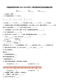 河南省安阳市林州市2022-2023学年三下数学期末教学质量检测模拟试题含解析