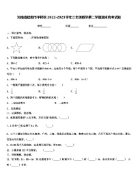 河南省信阳市平桥区2022-2023学年三年级数学第二学期期末统考试题含解析