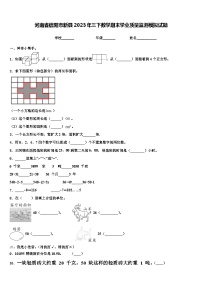 河南省信阳市新县2023年三下数学期末学业质量监测模拟试题含解析