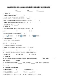 河南省濮阳市台前县2023届三年级数学第二学期期末质量检测模拟试题含解析