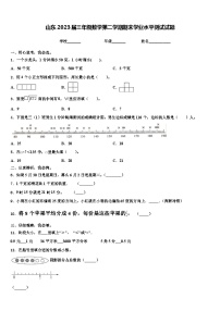 山东2023届三年级数学第二学期期末学业水平测试试题含解析