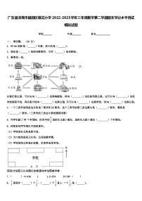 广东省深圳市福田区莲花小学2022-2023学年三年级数学第二学期期末学业水平测试模拟试题含解析