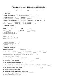 广西永福县2023年三下数学期末学业水平测试模拟试题含解析