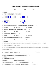 弋阳县2023届三下数学期末学业水平测试模拟试题含解析