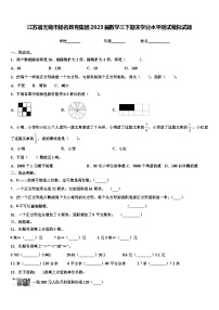 江苏省无锡市扬名教育集团2023届数学三下期末学业水平测试模拟试题含解析