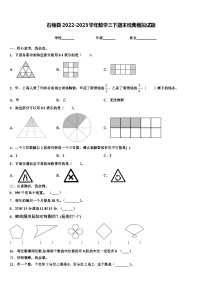 石棉县2022-2023学年数学三下期末经典模拟试题含解析