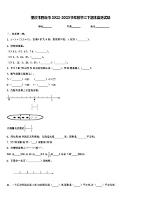 肇庆市四会市2022-2023学年数学三下期末监测试题含解析