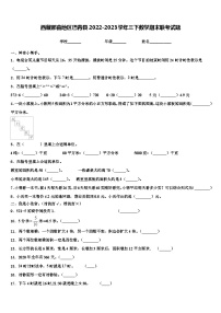 西藏那曲地区巴青县2022-2023学年三下数学期末联考试题含解析