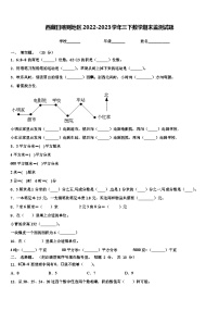 西藏日喀则地区2022-2023学年三下数学期末监测试题含解析