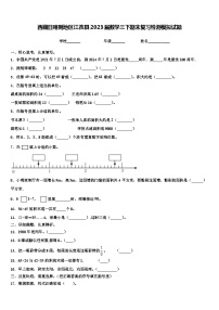 西藏日喀则地区江孜县2023届数学三下期末复习检测模拟试题含解析