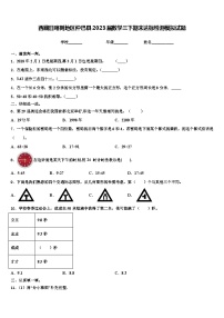 西藏日喀则地区仲巴县2023届数学三下期末达标检测模拟试题含解析