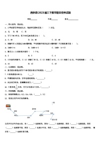 西林县2023届三下数学期末统考试题含解析