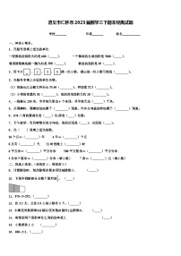 遵义市仁怀市2023届数学三下期末经典试题含解析