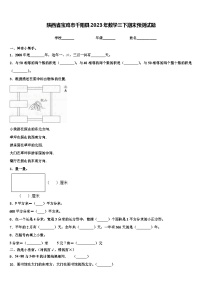 陕西省宝鸡市千阳县2023年数学三下期末预测试题含解析