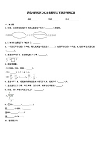 青岛市四方区2023年数学三下期末预测试题含解析