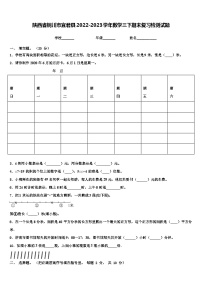 陕西省铜川市宜君县2022-2023学年数学三下期末复习检测试题含解析