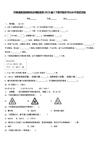 甘肃省临夏回族自治州临夏县2023届三下数学期末学业水平测试试题含解析