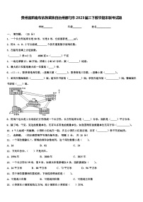 贵州省黔南布依族苗族自治州都匀市2023届三下数学期末联考试题含解析