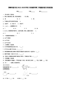 邯郸市复兴区2022-2023学年三年级数学第二学期期末复习检测试题含解析