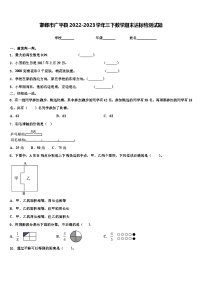 邯郸市广平县2022-2023学年三下数学期末达标检测试题含解析