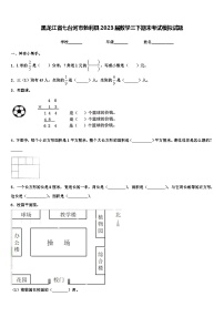 黑龙江省七台河市勃利县2023届数学三下期末考试模拟试题含解析