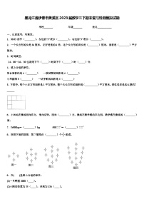 黑龙江省伊春市美溪区2023届数学三下期末复习检测模拟试题含解析