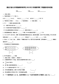 黑龙江省大庆市肇源县农场学校2023年三年级数学第二学期期末统考试题含解析