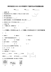 潍坊市奎文区2022-2023学年数学三下期末学业水平测试模拟试题含解析