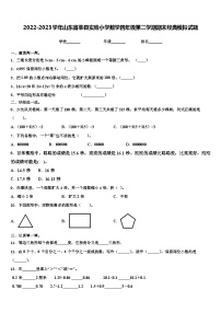 2022-2023学年山东省莘县实验小学数学四年级第二学期期末经典模拟试题含解析