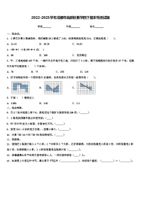 2022-2023学年成都市高新区数学四下期末检测试题含解析