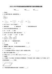 2022-2023学年景东彝族自治县数学四下期末经典模拟试题含解析