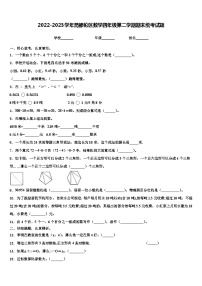 2022-2023学年昆都伦区数学四年级第二学期期末统考试题含解析