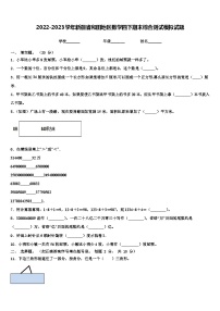 2022-2023学年新疆省和田地区数学四下期末综合测试模拟试题含解析