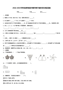 2022-2023学年杭州市临安市数学四下期末综合测试试题含解析