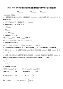 2022-2023学年江苏省连云港市东海晶都双语学校数学四下期末监测试题含解析